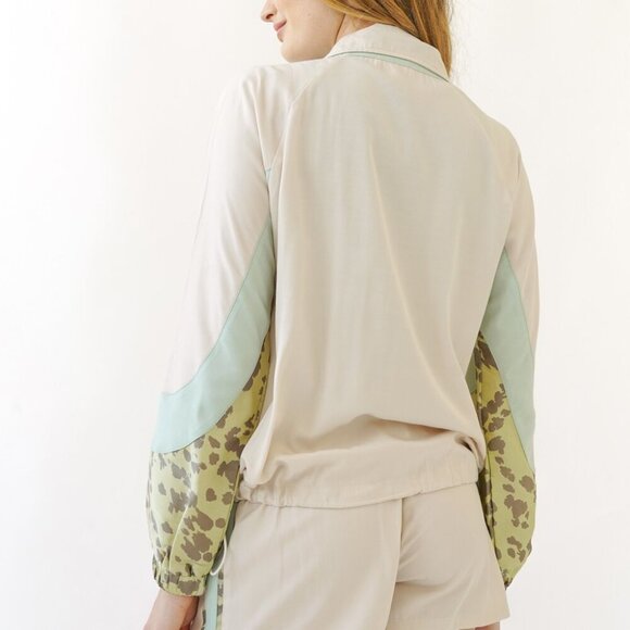 MYSTREE COLOUR BLOCK WINDBREAKER - Picture 3 of 10